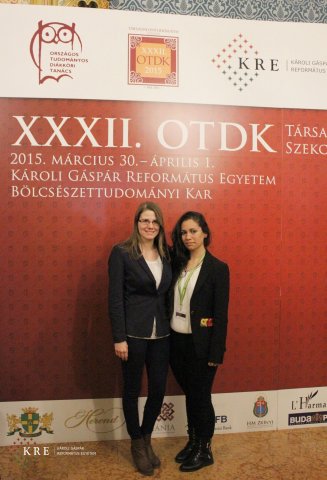 OTDK fal előtt készült képek